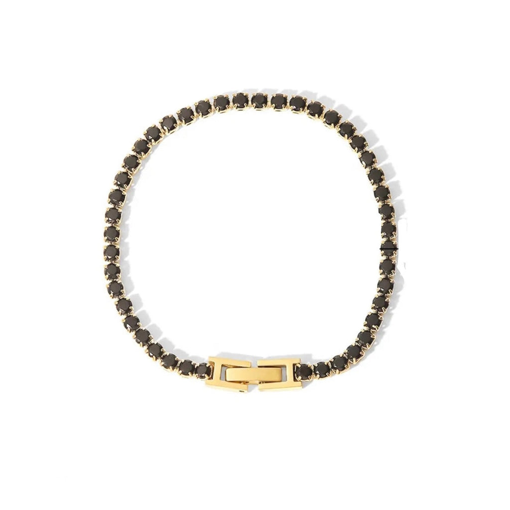 Cam Collections BRACELET Noir BRACELET | TENNIS